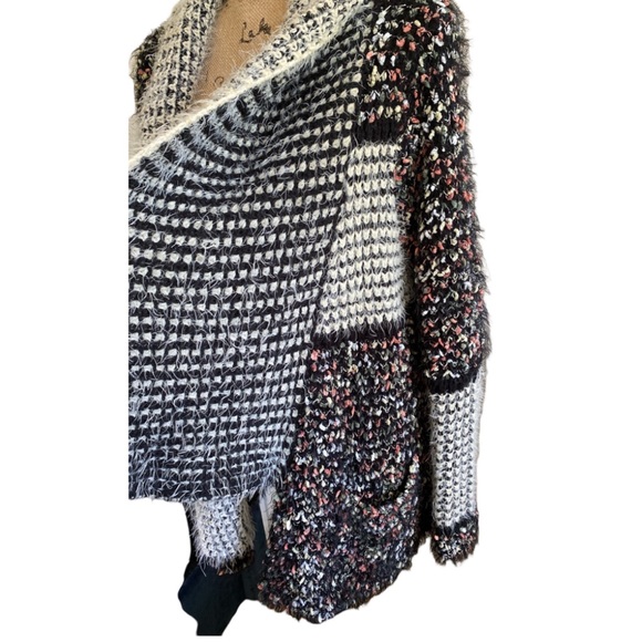 Anthropologie La Fee Verte | Eyelash Cardigan | Large Petite - Picture 6 of 10